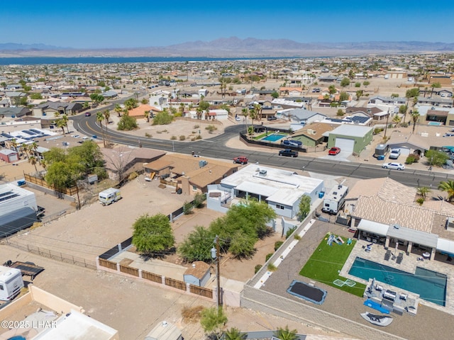 2870 Cisco Dr S, Lake Havasu City, AZ 86403 - aerial perspective of suburban area with a mountainous background