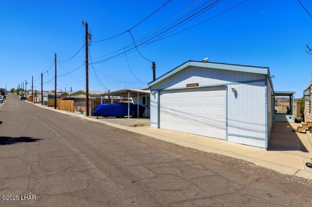 10056 Harbor View Rd, Parker, AZ 85344 - view of detached garage