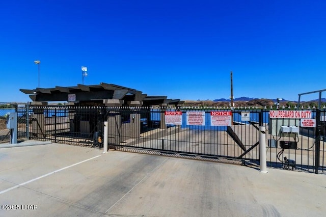 10056 Harbor View Rd, Parker, AZ 85344 - view of gate