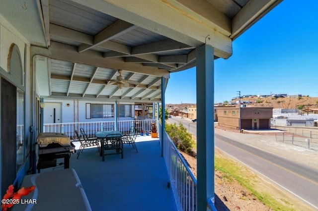 10056 Harbor View Rd, Parker, AZ 85344 - view of patio featuring outdoor dining space
