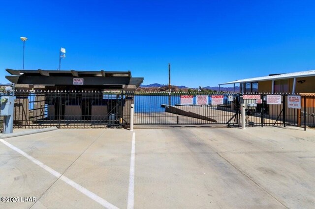 10056 Harbor View Rd, Parker, AZ 85344 - view of patio featuring a gate