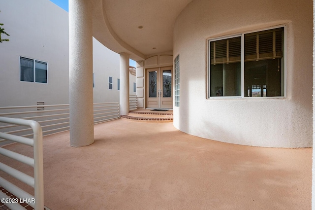 8480 Miraleste Shores Dr, Parker, AZ 85344 - view of patio with french doors