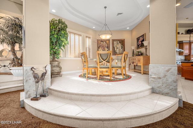 8480 Miraleste Shores Dr, Parker, AZ 85344 - dining space with recessed lighting