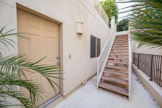 8480 Miraleste Shores Dr, Parker, AZ 85344 - property entrance with stucco siding
