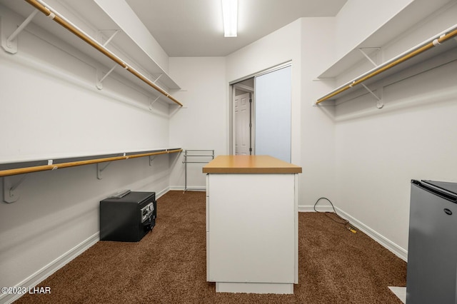 8480 Miraleste Shores Dr, Parker, AZ 85344 - walk in closet with dark carpet