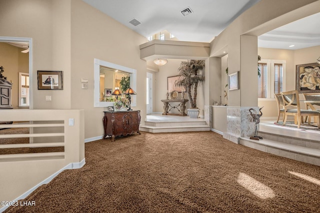 8480 Miraleste Shores Dr, Parker, AZ 85344 - hallway featuring carpet floors and baseboards
