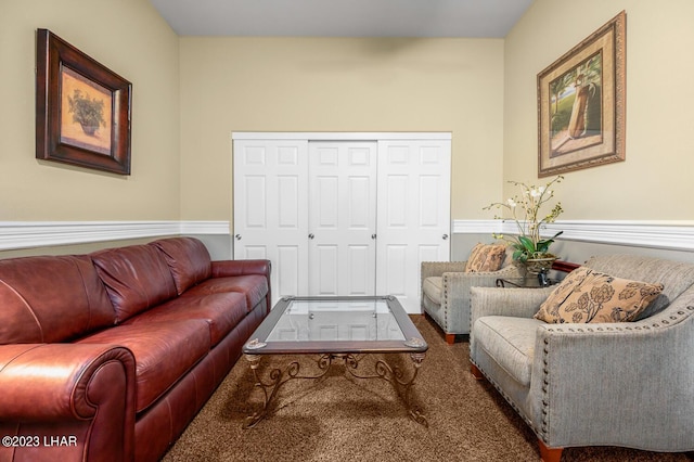 8480 Miraleste Shores Dr, Parker, AZ 85344 - living room featuring carpet flooring