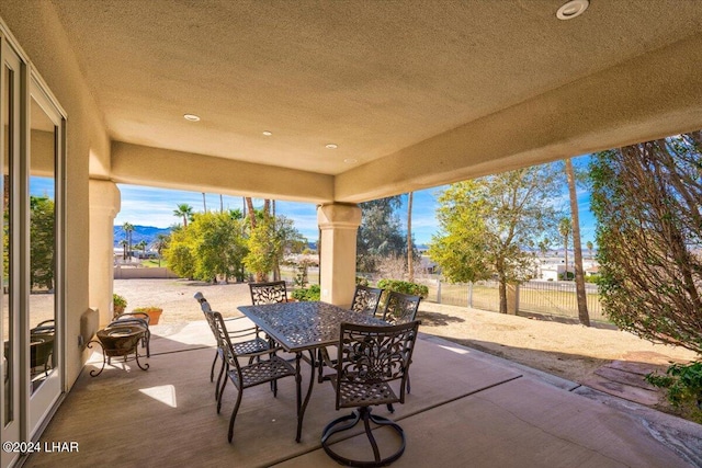 view of patio