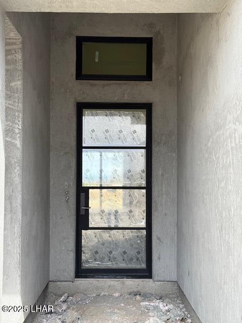2931 Simitan Dr, Lake Havasu City, AZ 86404 - property entrance with stucco siding