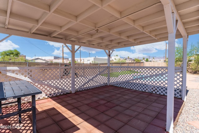 1607 Linda Dr, Lake Havasu City, AZ 86403 - fenced backyard with a patio