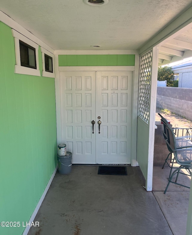view of property entrance