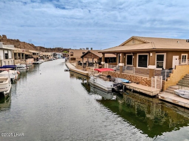 8839 Yaqui Loop, Parker, AZ 85344 - dock with a water view