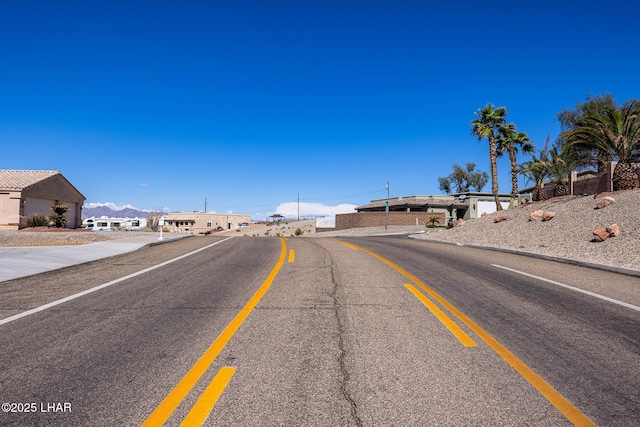 1216 Avalon Ave, Lake Havasu City, AZ 86404 - view of asphalt road with a residential view