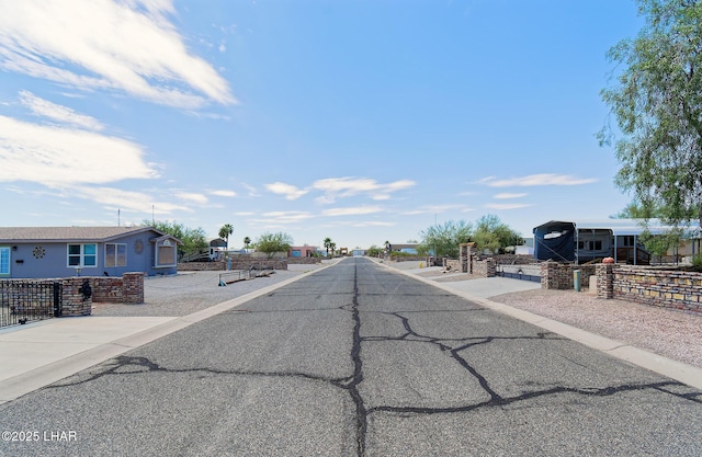 49605 Felspar Ave, Quartzsite, AZ 85346 - view of asphalt street