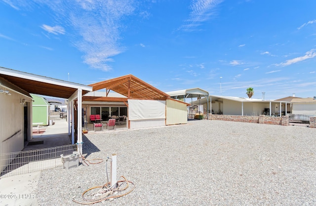 49605 Felspar Ave, Quartzsite, AZ 85346 - back of property