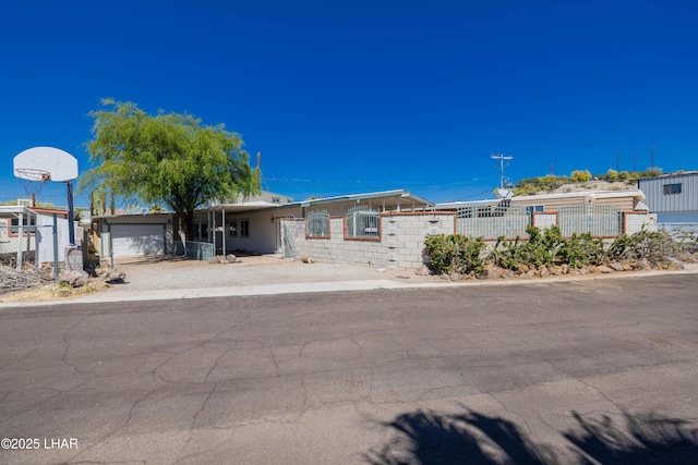 31447 Marine Dr, Parker, AZ 85344 - view of front facade with fence