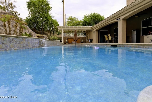 view of pool