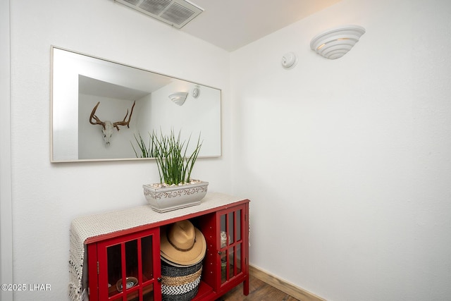 room details with wood-type flooring