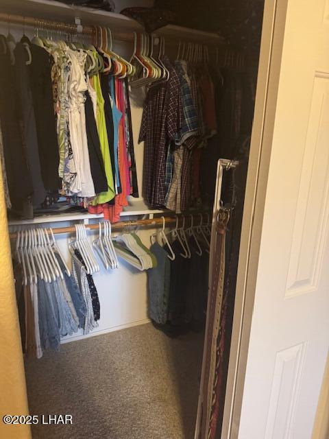 view of closet