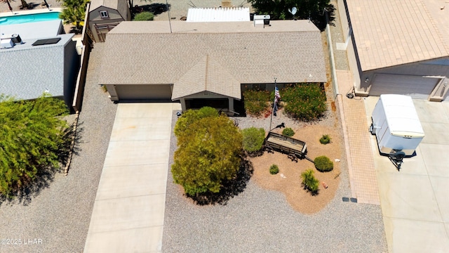 3841 Big Horn Dr, Lake Havasu City, AZ 86406 - view from above of property
