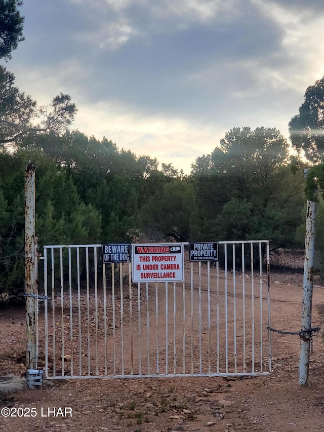 view of gate