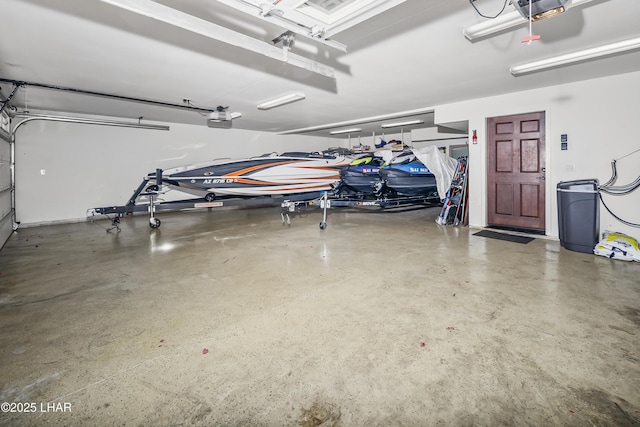 8652 Hopi Dr, Parker, AZ 85344 - garage featuring a garage door opener