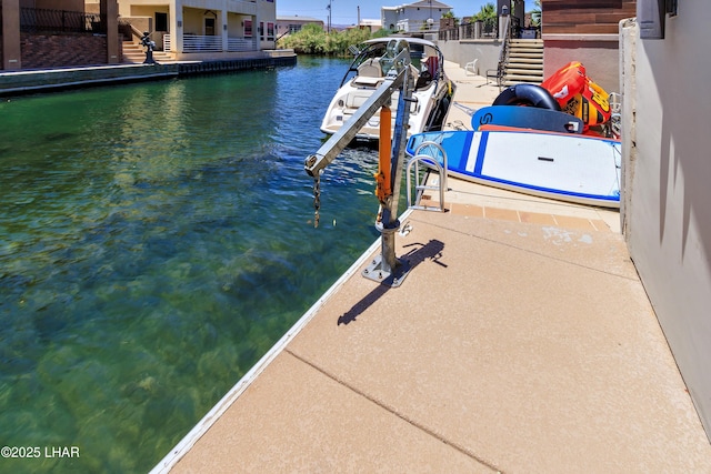 8652 Hopi Dr, Parker, AZ 85344 - dock area featuring a water view