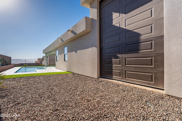 exterior space with a patio