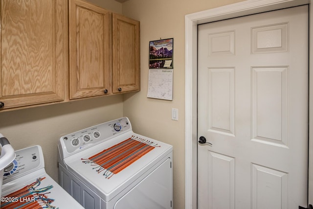 2641 Palo Verde Blvd N, Lake Havasu City, AZ 86404 - laundry room featuring independent washer and dryer and cabinet space