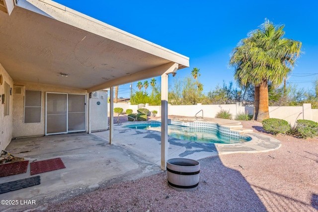 2974 Caravelle Dr, Lake Havasu City, AZ 86406 - view of pool with a fenced backyard and a patio area