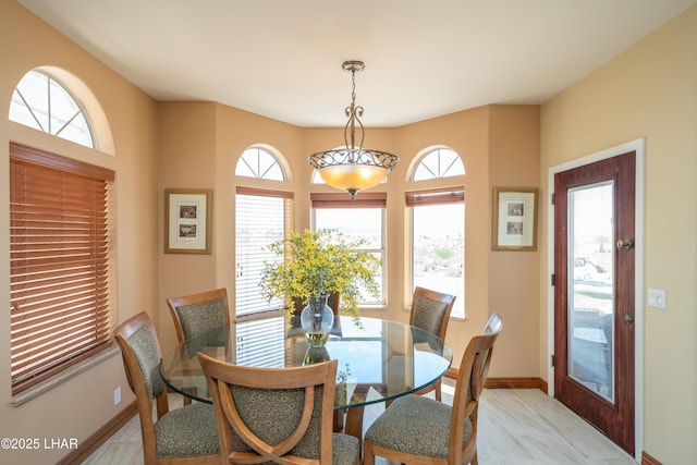 1351 London Bridge Rd Unit 2, Lake Havasu City, AZ 86404 - dining space with baseboards