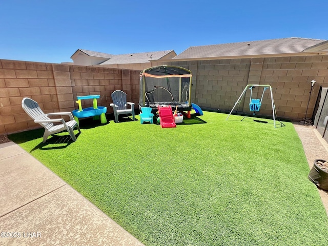 1737 E Alder Cir, Lake Havasu City, AZ 86404 - view of yard with a playground