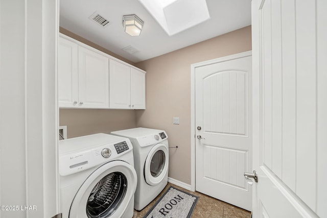 8874 Papago Loop, Parker, AZ 85344 - laundry room with cabinet space and washing machine and clothes dryer