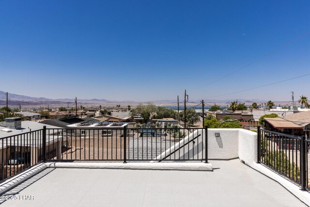 2185 Palo Verde Blvd S, Lake Havasu City, AZ 86403 - patio / terrace featuring a mountain view