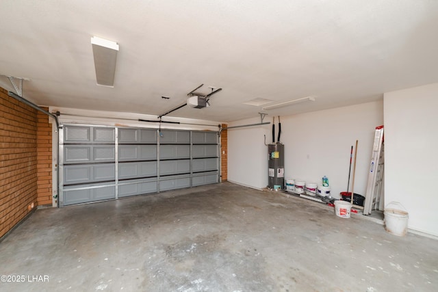 2529 Sunchief Ln, Lake Havasu City, AZ 86403 - garage featuring a garage door opener and electric water heater