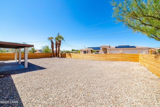 2529 Sunchief Ln, Lake Havasu City, AZ 86403 - fenced backyard featuring a patio area
