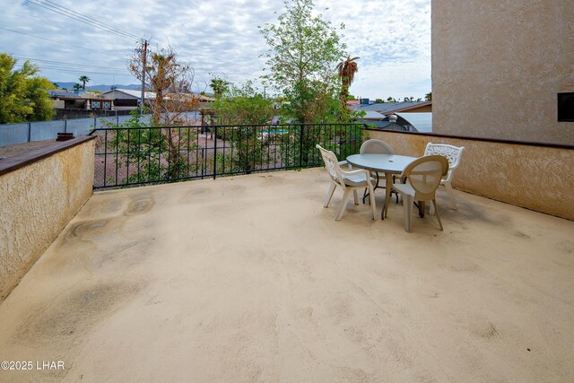500 S Lake Havasu Ave N Unit A12, Lake Havasu City, AZ 86403 - view of patio with outdoor dining space