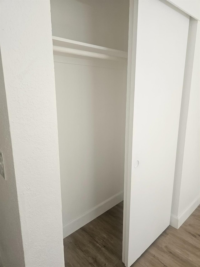 view of closet