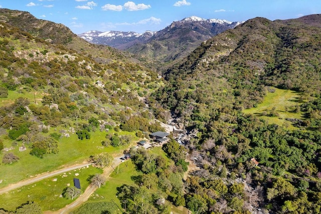 view of mountain view