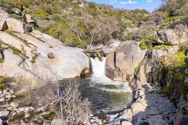 view of mother earth's splendor with a water view