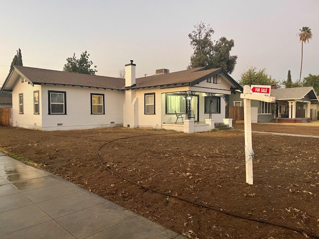 view of ranch-style house