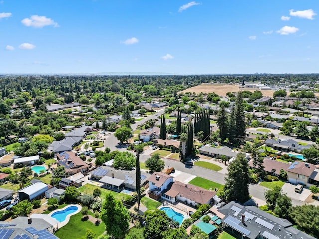 925 S Purdue Ave, Fresno, CA 93727 - aerial view of residential area featuring a pool