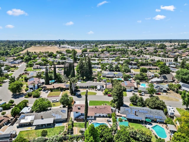 925 S Purdue Ave, Fresno, CA 93727 - aerial view of residential area featuring a pool
