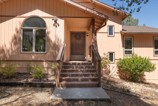 view of entrance to property