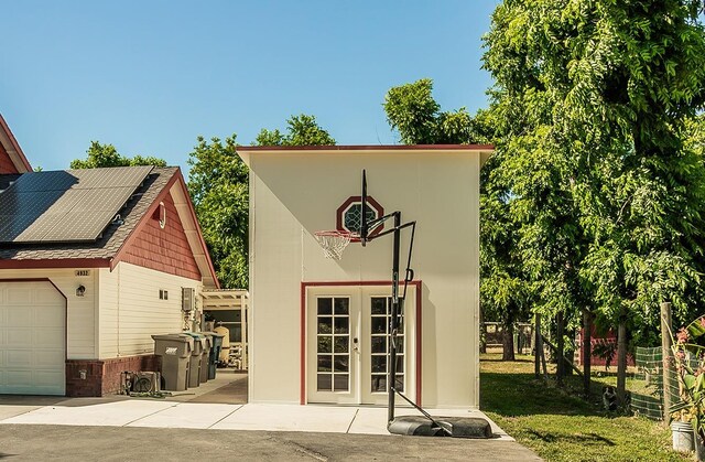 view of basketball court