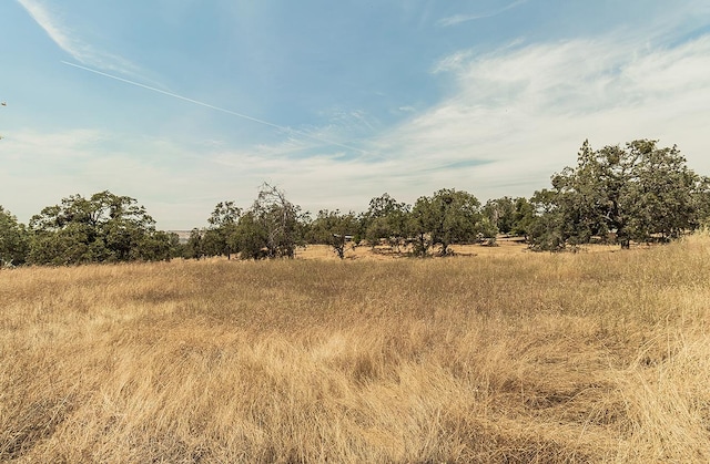 view of landscape with a rural view