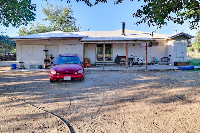 view of front of property with a patio area