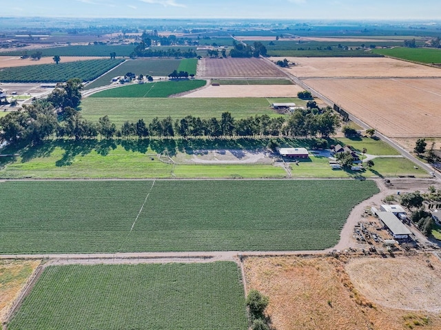 bird's eye view featuring a rural view