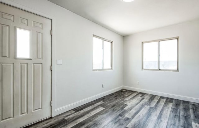 12647 E Clarkson Ave, Kingsburg, CA 93631 - entryway with dark hardwood / wood-style floors