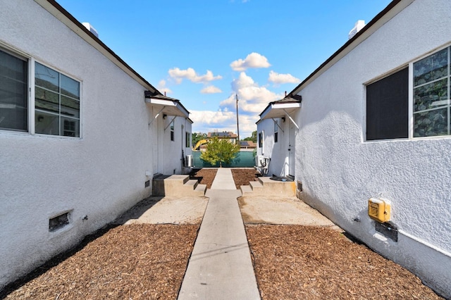 exterior space with a patio area